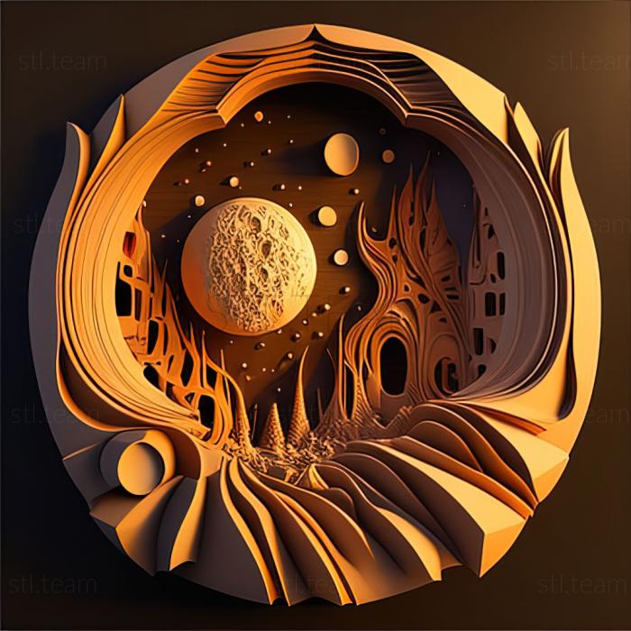 3D model st interstellar (STL)